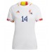 Belgien Dries Mertens #14 kläder Kvinnor VM 2022 Bortatröja Kortärmad